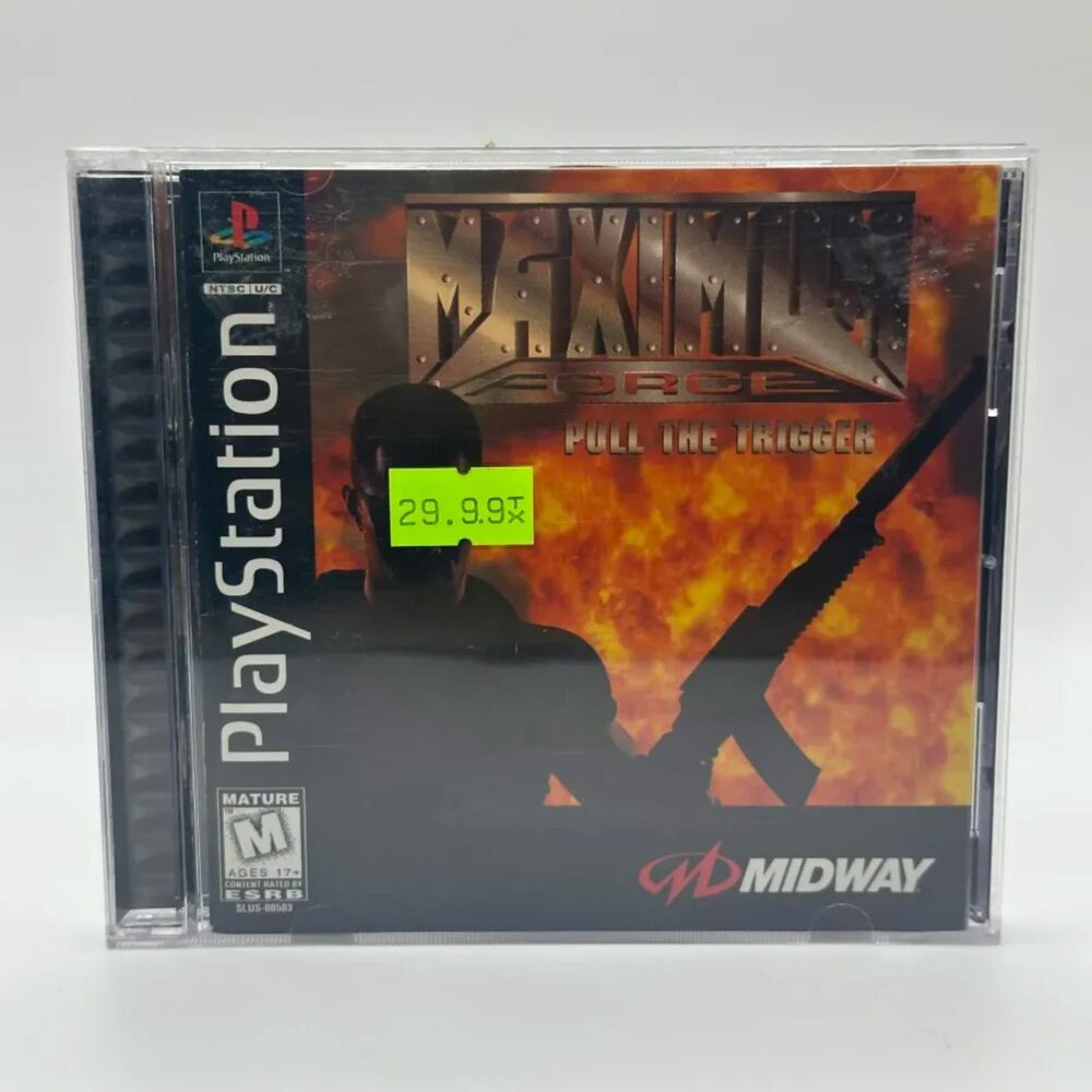Maximum Force - (PS1, 1997) *CIB